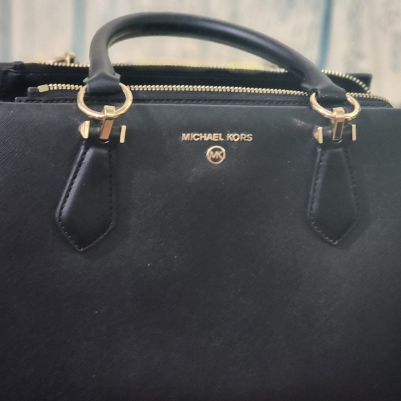 Michael Kors Marilyn Medium Satchel - Black - Picture 2 of 4